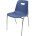Стул пластиковый на металлокаркасе Venezia-4 blue ral 5009 Синий