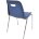 Стул пластиковый на металлокаркасе Venezia-4 blue ral 5009 Синий