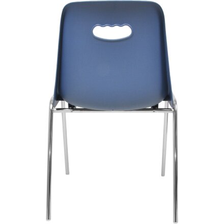 Стул пластиковый на металлокаркасе Venezia-4 blue ral 5009 Синий