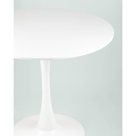 Стол Tulip D80 белый 