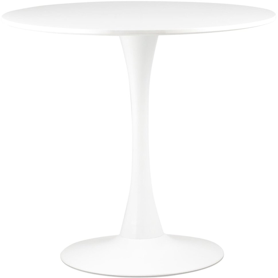 Стол Tulip D80 белый 