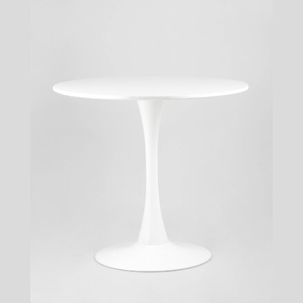 Стол Tulip D80 белый 