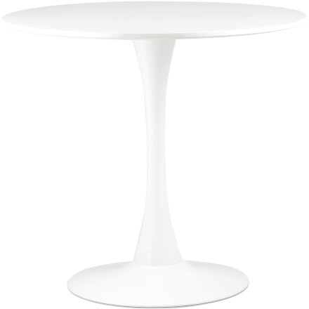Стол Tulip D80 белый 