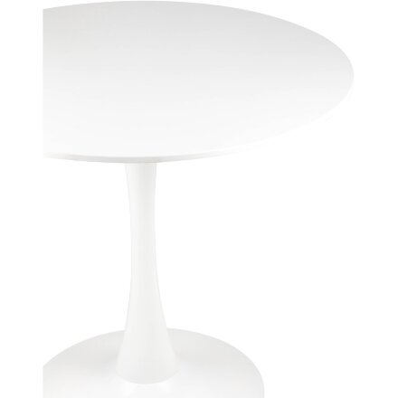 Стол Tulip D80 белый 