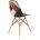 Стул Stool Group DSW Patchwork обивка ткань ножки массив дерева 