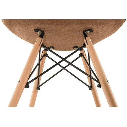 Стул Stool Group DSW Patchwork обивка ткань ножки массив дерева 