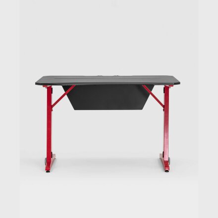 Стол геймерский Stool Group компьютерный игровой для геймеров TopChairs Space красный 