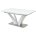 Стол FREYA 160 WHITE GLASS белый глянец Белый глянец