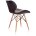 Стул Stool Group Butterfly, коричневый обивка экокожа ножки массив дерева 