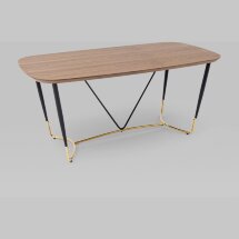 Стол обеденный Даймакс 180*90 темное дерево