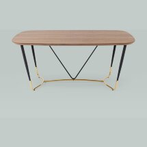 Стол обеденный Даймакс 180*90 темное дерево