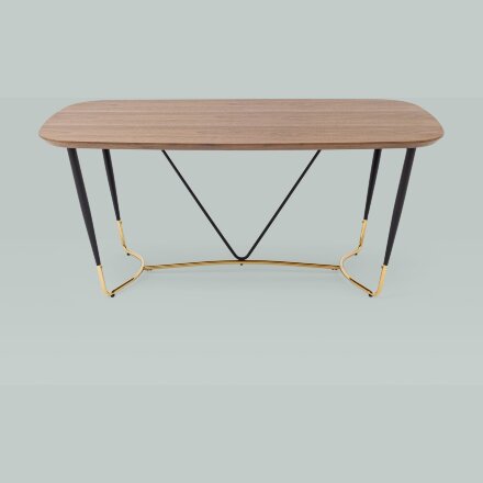 Стол обеденный Даймакс 180*90 темное дерево 