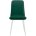 Стул DikLine 205 B10 GREEN/ножки белые 