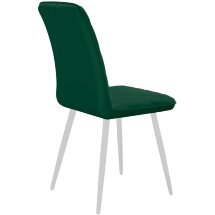 Стул DikLine 205 B10 GREEN/ножки белые