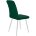 Стул DikLine 205 B10 GREEN/ножки белые 