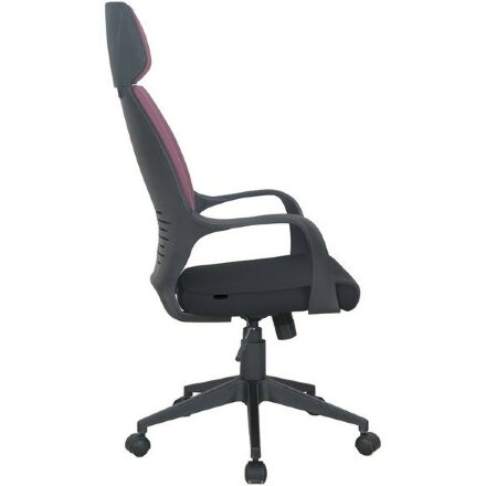 Кресло офисное BRABIX PREMIUM &quot;Galaxy EX-519&quot;, ткань, черное/терракотовое, 531570 Терракотовый