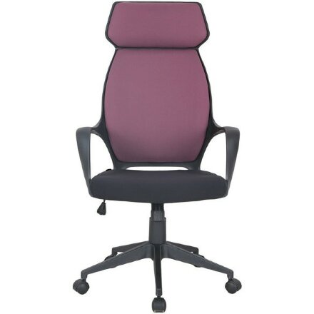 Кресло офисное BRABIX PREMIUM &quot;Galaxy EX-519&quot;, ткань, черное/терракотовое, 531570 Терракотовый