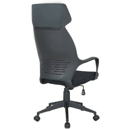 Кресло офисное BRABIX PREMIUM &quot;Galaxy EX-519&quot;, ткань, черное/терракотовое, 531570 Терракотовый