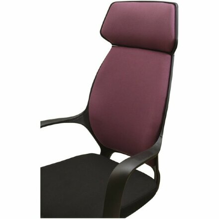 Кресло офисное BRABIX PREMIUM &quot;Galaxy EX-519&quot;, ткань, черное/терракотовое, 531570 Терракотовый