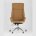 Компьютерное кресло Stool Group TopChairs Crown офисное для руководителя коричневое, обивка экокожа, металлический каркас 