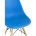 Стул Eames Style DSW циан 