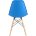 Стул Eames Style DSW циан 