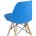 Стул Eames Style DSW циан 