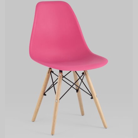 Стул Eames Style DSW маджента x4 