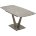 Керамический стол Alatri 120 matt latte stone solid ceramic / taupe 