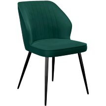 Стул DikLine 222М В10 GREEN, ножки черные