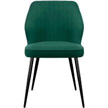 Стул DikLine 222М В10 GREEN, ножки черные