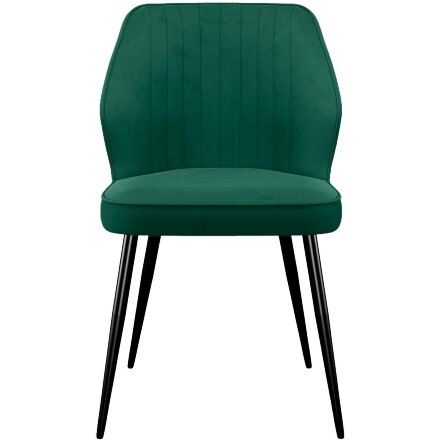 Стул DikLine 222М В10 GREEN, ножки черные 