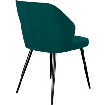 Стул DikLine 222М В10 GREEN, ножки черные