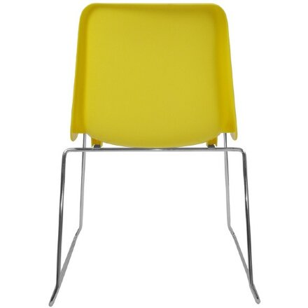 Стул пластиковый на металлокаркасе Vicenza -3 Blu blue RAL 5002 Желтый