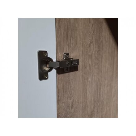 Шкаф Мариус М-01 дуб баррик / белый матовый 