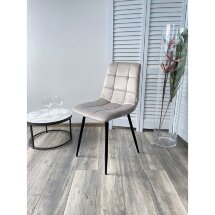 Стул CHILLI G062-37 серый шелк, велюр М-City