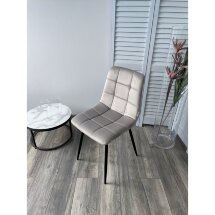 Стул CHILLI G062-37 серый шелк, велюр М-City