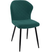 Стул DikLine 239М В10 GREEN, ножки черные