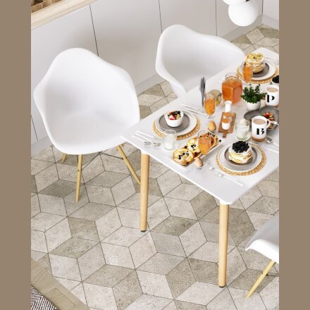 Стул Eames DAW белый 