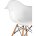 Стул Eames DAW белый 
