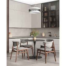 Стол Tulip D90 черный