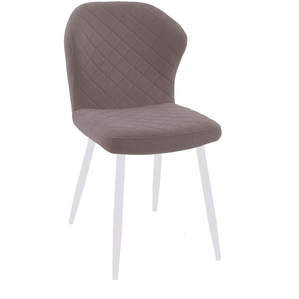 Стул DikLine 239М B5 LATTE, ножки белые Стул DikLine 239М B5 LATTE, ножки белые