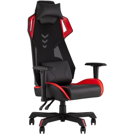 Кресло спортивное TopChairs Рэтчэт красный 