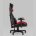 Кресло спортивное TopChairs Рэтчэт красный 