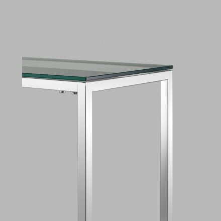 Консоль ТАУН 115*30 серебро 