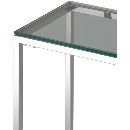 Консоль ТАУН 115*30 серебро 