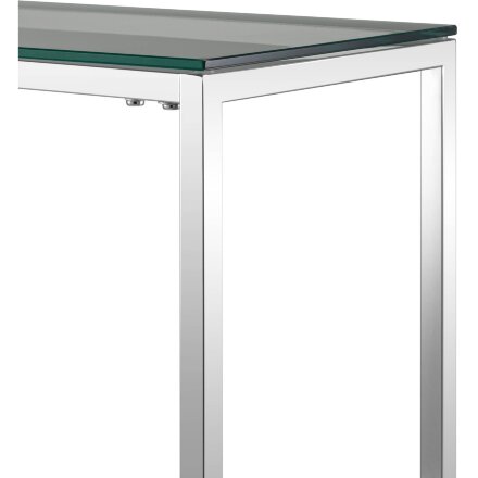 Консоль ТАУН 115*30 серебро 