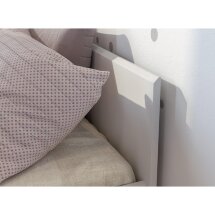 Кровать Валенсия 160х200 белый текстурный