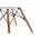 Стул деревянный Eames PC-015 white 