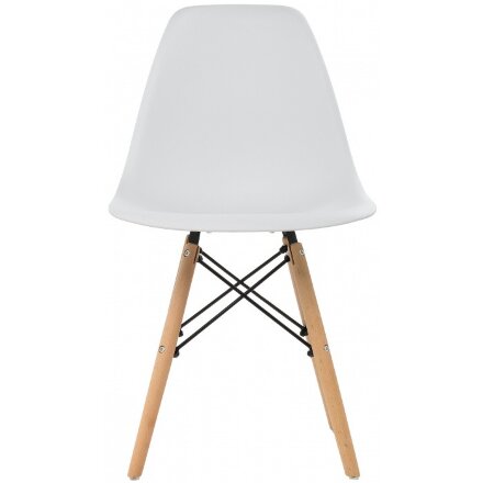 Стул деревянный Eames PC-015 white 